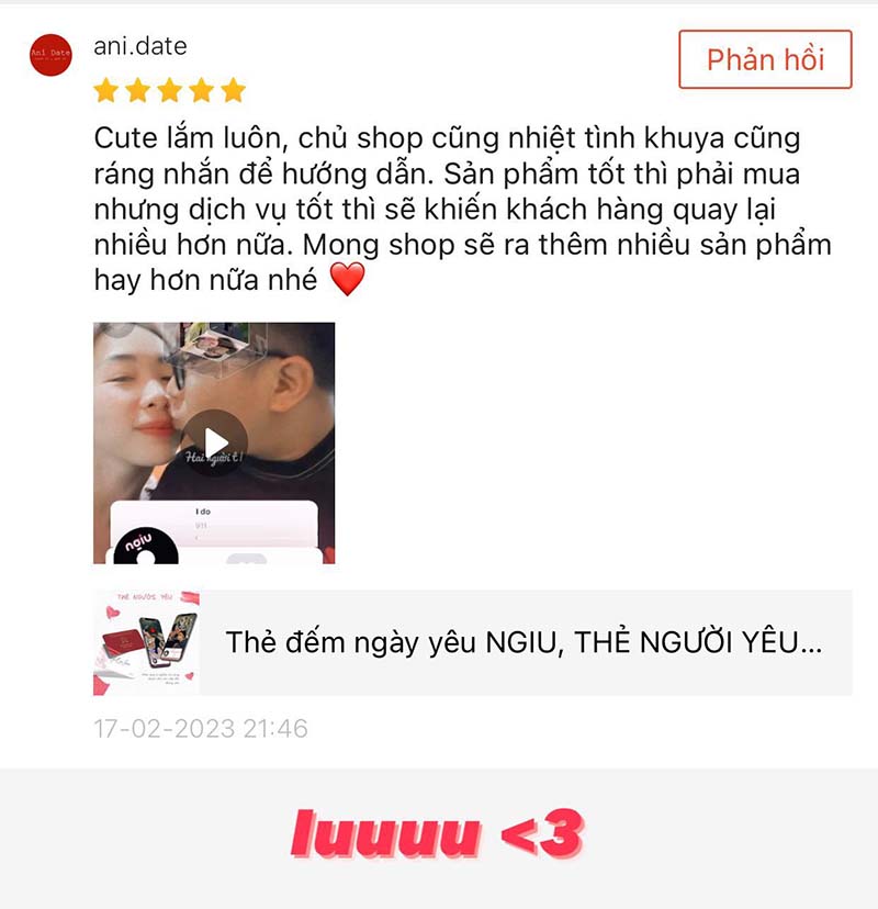 Customer feedback 10