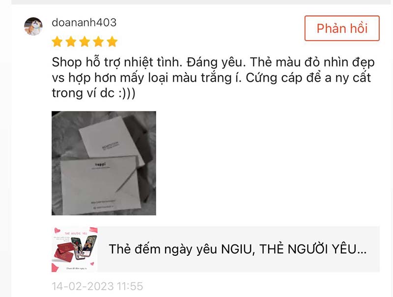 Customer feedback 7